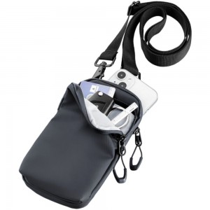 TROIKA BBL68/BK SMARTBAG TARPAULIN Τσαντάκι Μαύρο Τσάντες