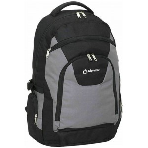 Diplomat Σακίδιο Πλάτης BF12 Γκρι Bags
