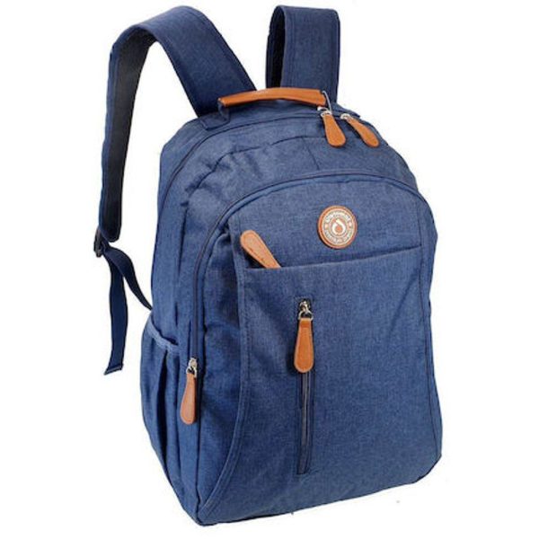 Diplomat Σακίδιο Πλάτης / Backpack BF31 Μπλε
