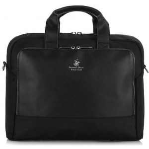Beverly Hills Polo Club Χαρτοφύλακας BH-8463 Μαύρος Bags