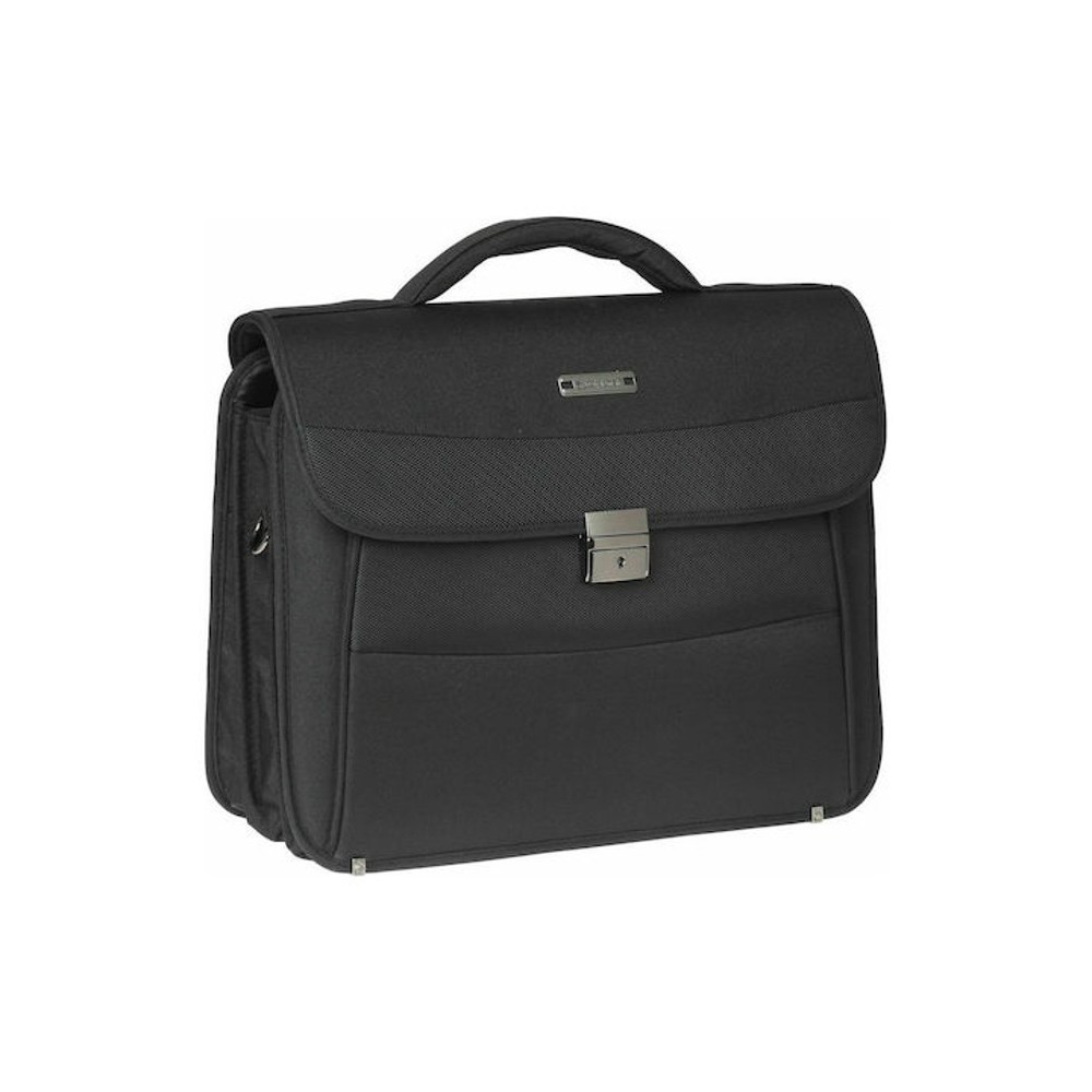 Diplomat BL213 Ανδρικός Χαρτοφύλακας Μαύρος