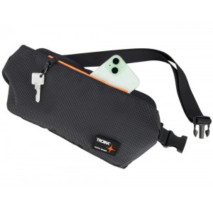 TROIKA BNS16/BK NIGHT SPARK SLINGBAG Τσαντάκι Μέσης/Cross Bodybag Μαύρο Τσάντες