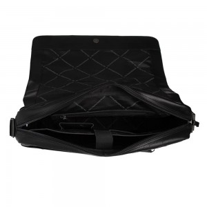 The Chesterfield Brand C48.055200 Richard leather crossbody/shoulder bag black Bags