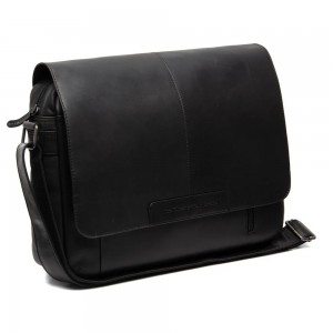 The Chesterfield Brand C48.055200 Richard leather crossbody/shoulder bag black Bags