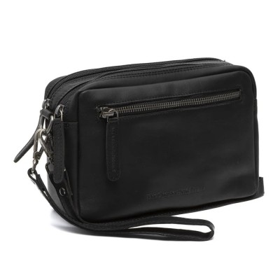 The Chesterfield Brand C48.122200 Leather Hand/Crossbody Bag Black