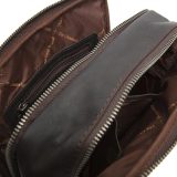 The Chesterfield Brand C48.095501 Δερμάτινο Ανδρικό Τσαντάκι Χιαστί/Ώμου Καφέ 2