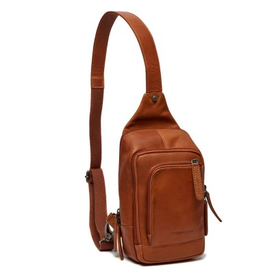 The Chesterfield Brand C58.028431 Riga Leather Chest/Crossbody Bag Cognac