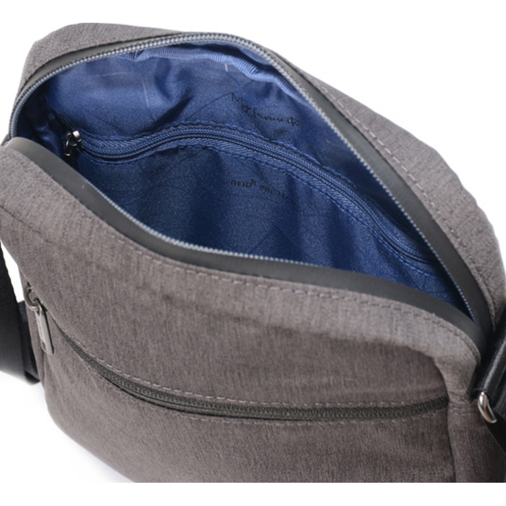 Hedgren Midway Fleet Vertical τσάντα χιαστί HMID03/640 Γκρι Τσάντες