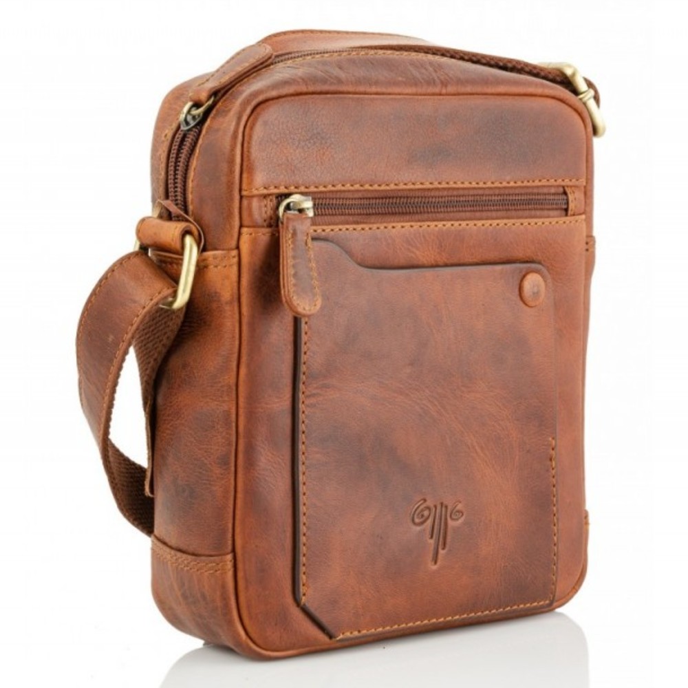 KION 6974  Kara Τσαντάκι Δέρμα Χιαστί/Ώμου Ταμπά Τσάντες