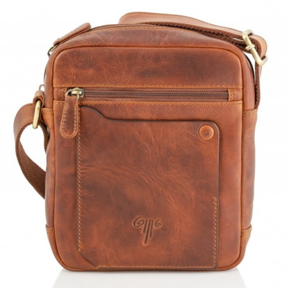 KION 6974  Kara Τσαντάκι Δέρμα Χιαστί/Ώμου Ταμπά Τσάντες