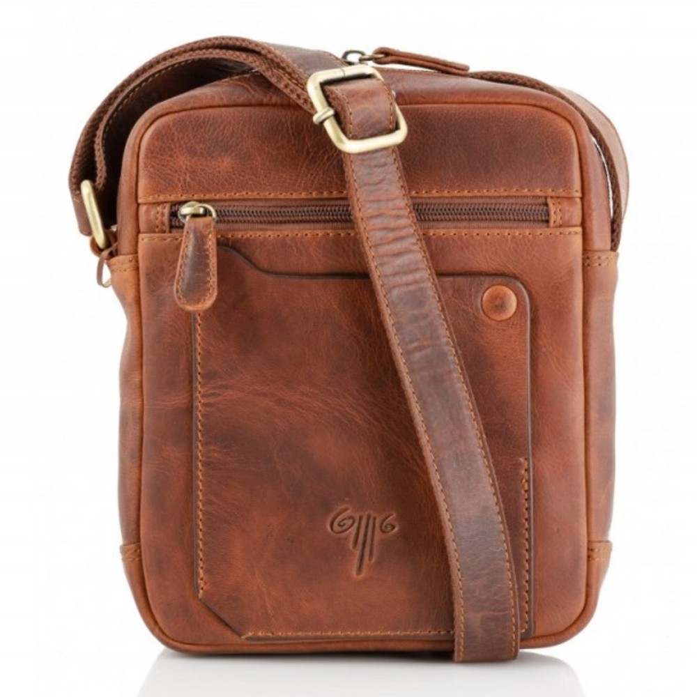 KION 6974  Kara Τσαντάκι Δέρμα Χιαστί/Ώμου Ταμπά Τσάντες