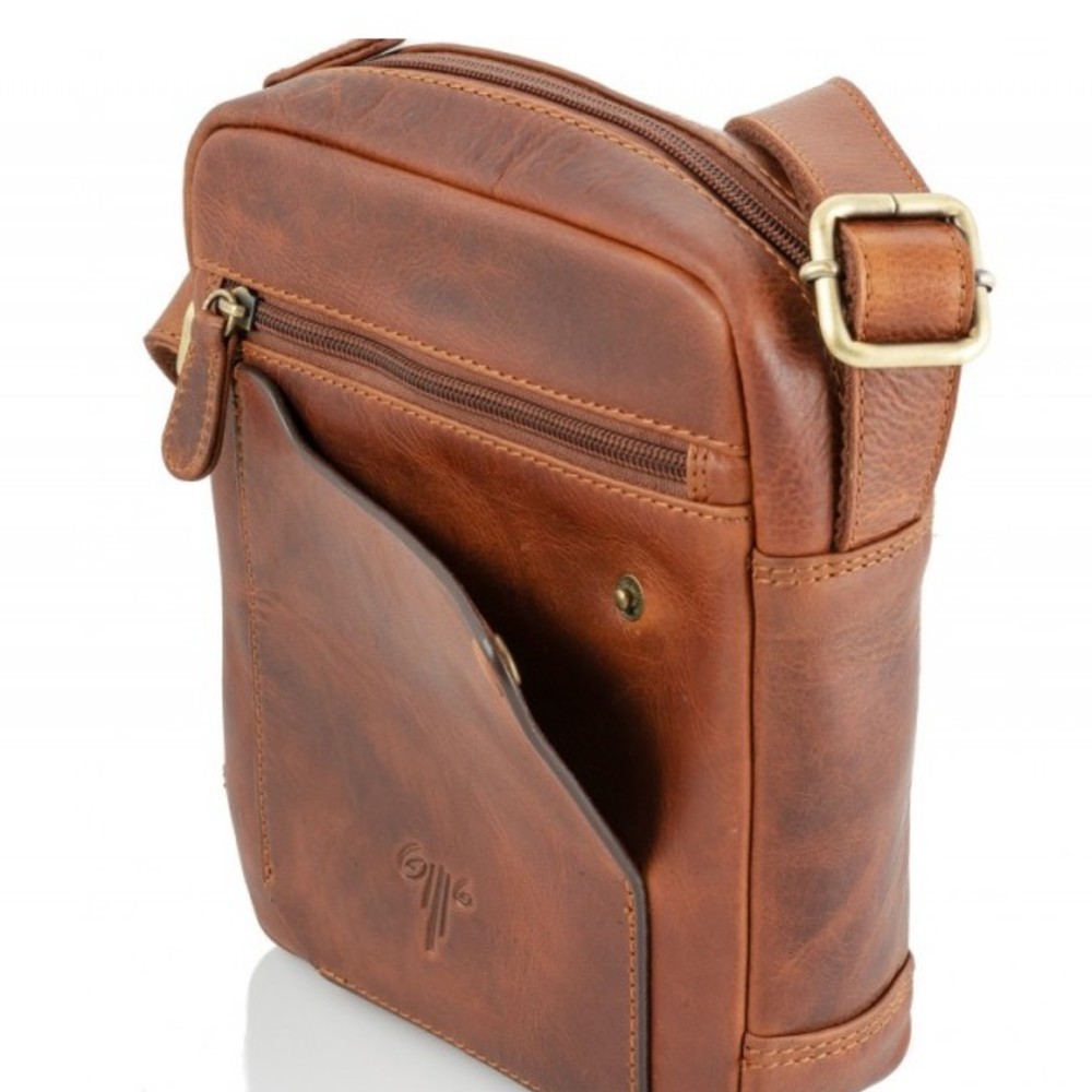 KION 6974  Kara Τσαντάκι Δέρμα Χιαστί/Ώμου Ταμπά Τσάντες