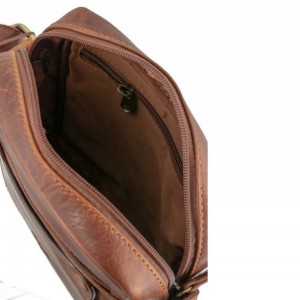 KION 6974  Kara Τσαντάκι Δέρμα Χιαστί/Ώμου Ταμπά Τσάντες