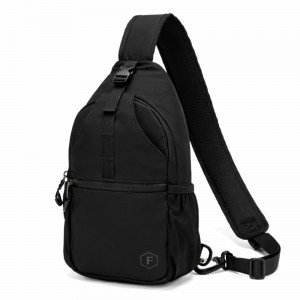 Forecast ΤΑ8351 Cross Bodybag/Ανδρική Τσάντα Στήθους Μαύρη Τσάντες