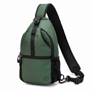 Forecast ΤΑ8351 Cross Bodybag/Ανδρική Τσάντα Στήθους Μαύρη Τσάντες