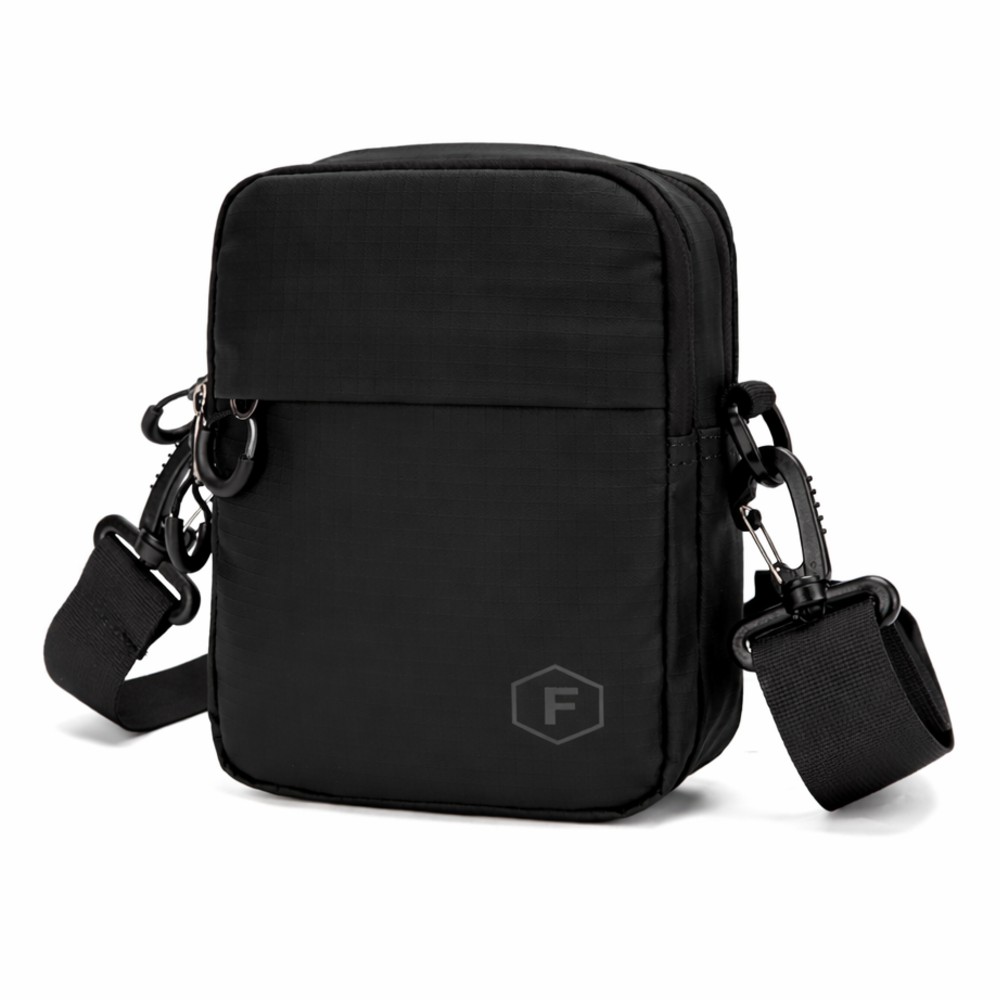 Forecast ΤΑ8356 Ανδρικό Τσαντάκι Ώμου / Χιαστί Μαύρο Τσάντες