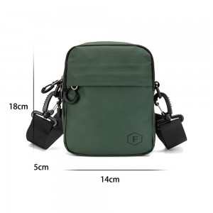 Forecast ΤΑ8356 Ανδρικό Τσαντάκι Ώμου / Χιαστί Μαύρο Τσάντες