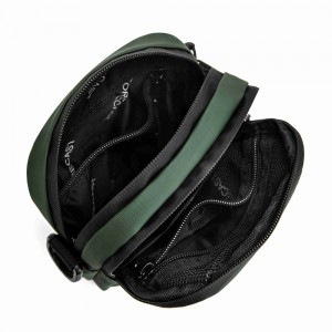 Forecast ΤΑ8356 Ανδρικό Τσαντάκι Ώμου / Χιαστί Μαύρο Τσάντες