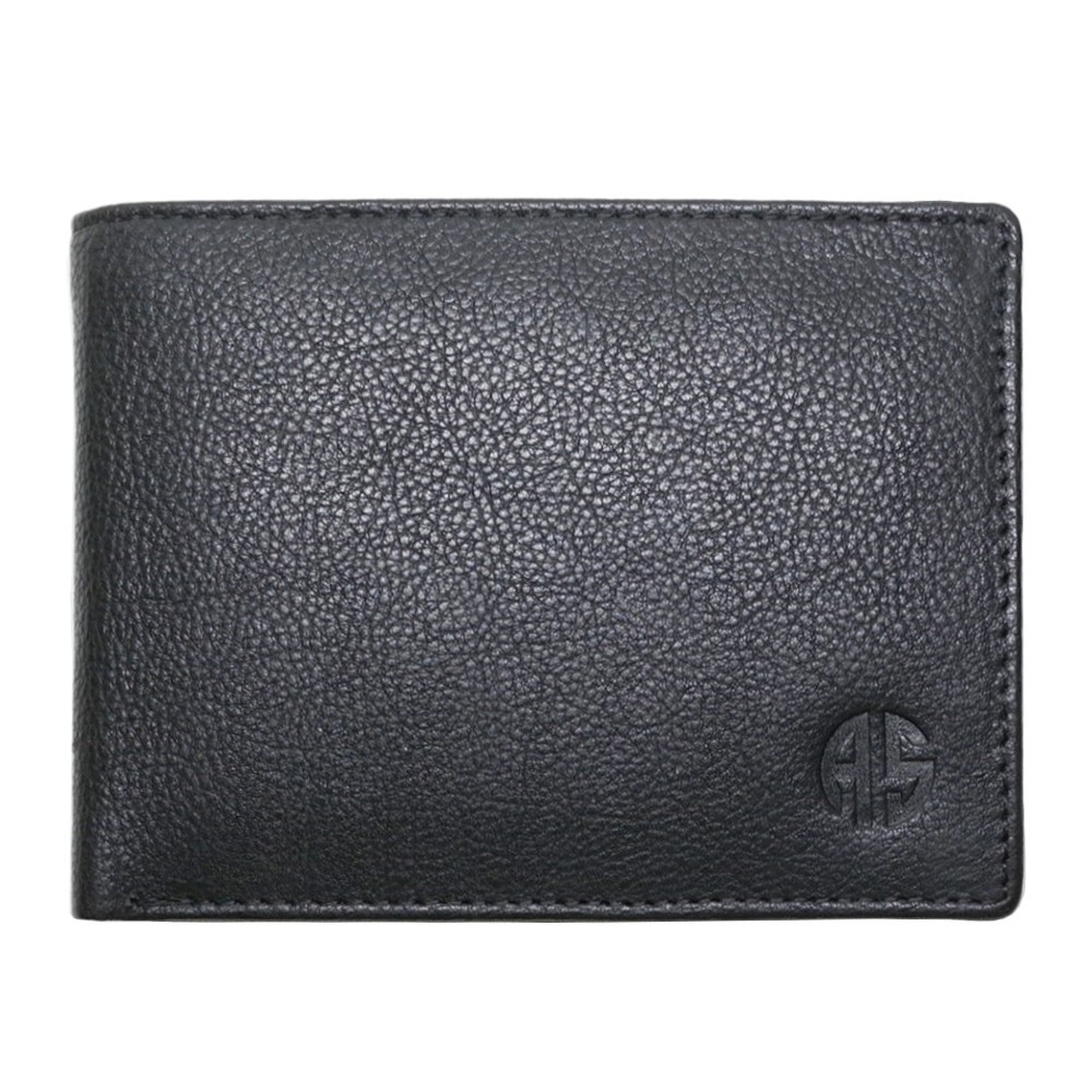 ALPHA STATUS 10101-FD-0 RFID Δερμάτινο Ανδρικό Πορτοφόλι Μαύρο Wallets