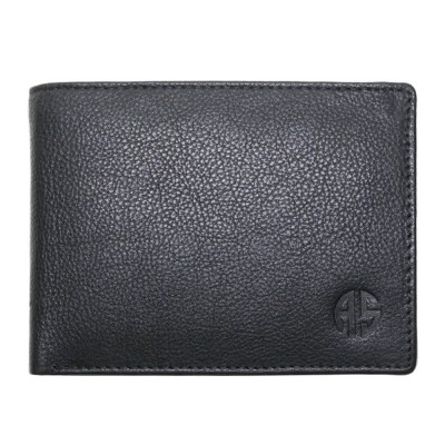 ALPHA STATUS 10101-FD-0 RFID Δερμάτινο Ανδρικό Πορτοφόλι Μαύρο