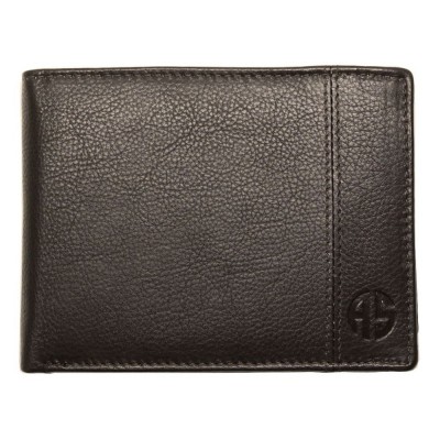 ALPHA STATUS 10101-F RFID Δερμάτινο Ανδρικό Πορτοφόλι Καφέ