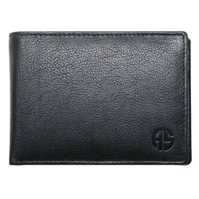 ALPHA STATUS 10103-0 RFID Δερμάτινο Ανδρικό Πορτοφόλι Μαύρο