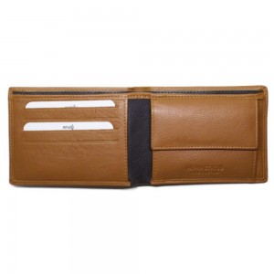 ALPHA STATUS 10103-0 RFID Δερμάτινο Ανδρικό Πορτοφόλι Ταμπά Πορτοφόλια