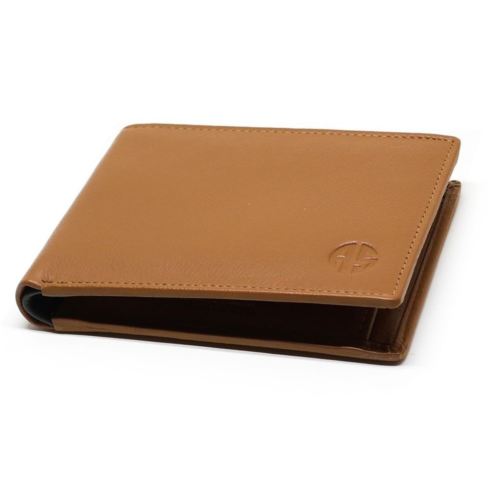 ALPHA STATUS 10103-0 RFID Δερμάτινο Ανδρικό Πορτοφόλι Ταμπά Πορτοφόλια