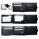 ALPHA STATUS 10106-0 RFID Δερμάτινο Ανδρικό Πορτοφόλι Μαύρο 4