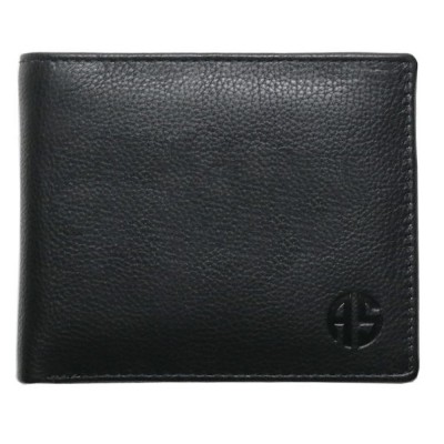 ALPHA STATUS 10109-0 RFID Δερμάτινο Ανδρικό Πορτοφόλι Μαύρο