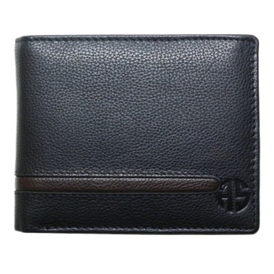 ALPHA STATUS 10110-0 RFID Δερμάτινο Ανδρικό Πορτοφόλι Μαύρο