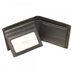 ALPHA STATUS 10110-0 RFID Δερμάτινο Ανδρικό Πορτοφόλι Καφέ Wallets