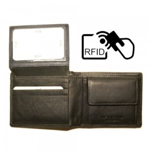 ALPHA STATUS 10110-0 RFID Δερμάτινο Ανδρικό Πορτοφόλι Καφέ Wallets