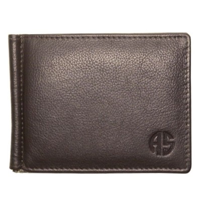 ALPHA STATUS 10112-0 RFID Δερμάτινο Ανδρικό Πορτοφόλι με Πιάστρα Καφέ