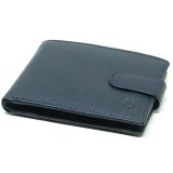 ALPHA STATUS 10113-0 RFID Δερμάτινο Ανδρικό Πορτοφόλι Μπλε 2