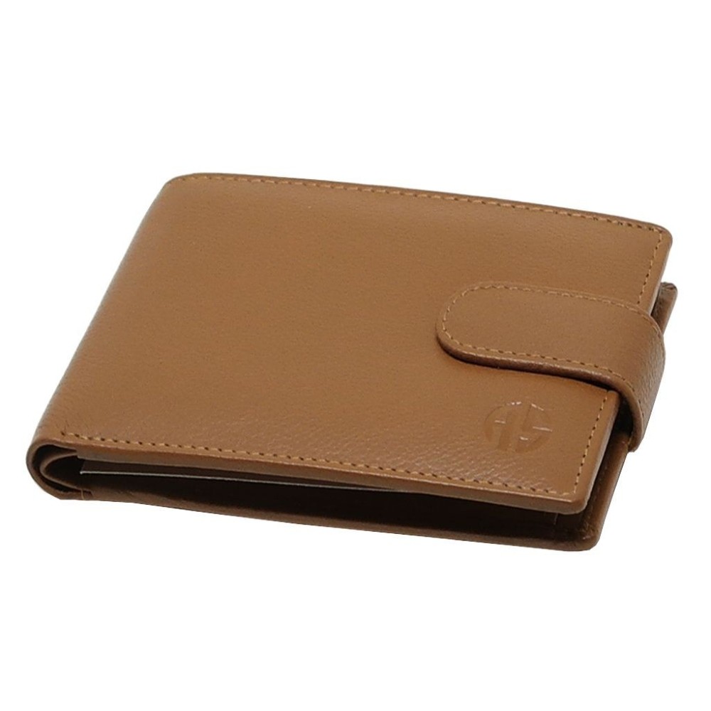 ALPHA STATUS 10113-0 RFID Δερμάτινο Ανδρικό Πορτοφόλι Ταμπά Πορτοφόλια