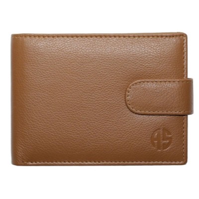 ALPHA STATUS 10113-0 RFID Δερμάτινο Ανδρικό Πορτοφόλι Ταμπά