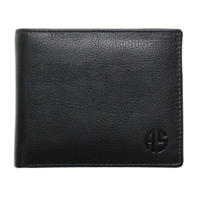 ALPHA STATUS 10114-0 RFID Δερμάτινο Ανδρικό Πορτοφόλι Μαύρο