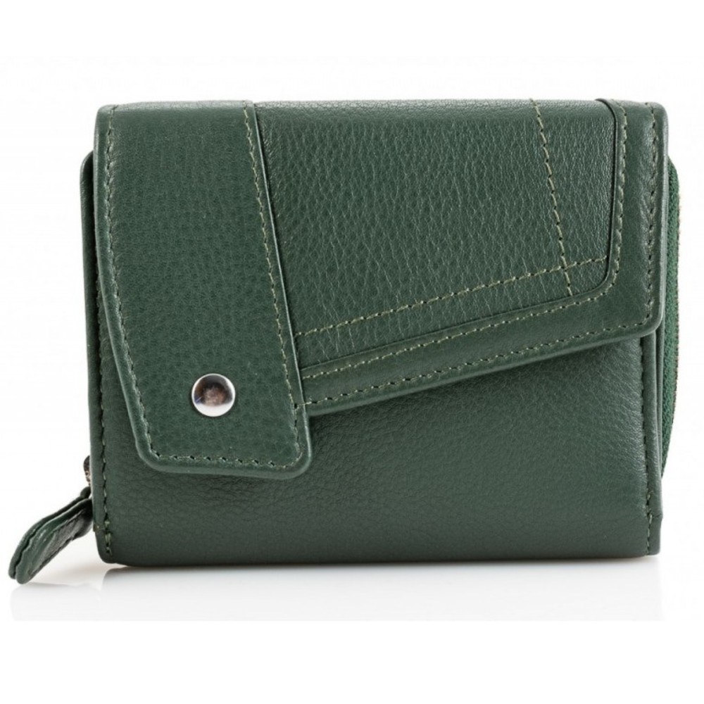 Kion 10735F Πορτοφόλι Γυναικείο Δέρμα Πράσινο Wallets