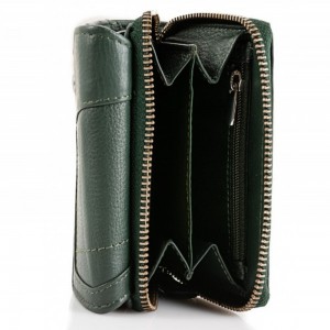Kion 10735F Πορτοφόλι Γυναικείο Δέρμα Πράσινο Wallets