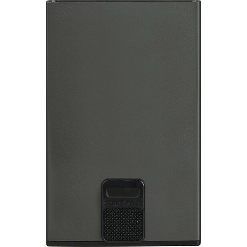 Samsonite 133888-1009 Alu Fit Slg Πορτοφόλι Καρτών με Μηχανισμό Slide Γκρι Samsonite