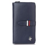 POLO CLUB BEVERLY HILLS BH-1352 Γυναικείο Πορτοφόλι δέρμα μπλε 1