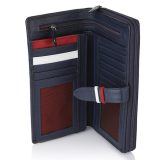 POLO CLUB BEVERLY HILLS BH-1352 Γυναικείο Πορτοφόλι δέρμα μπλε 2