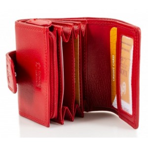 Kion 14091 Πορτοφόλι Δέρμα Κόκκινο