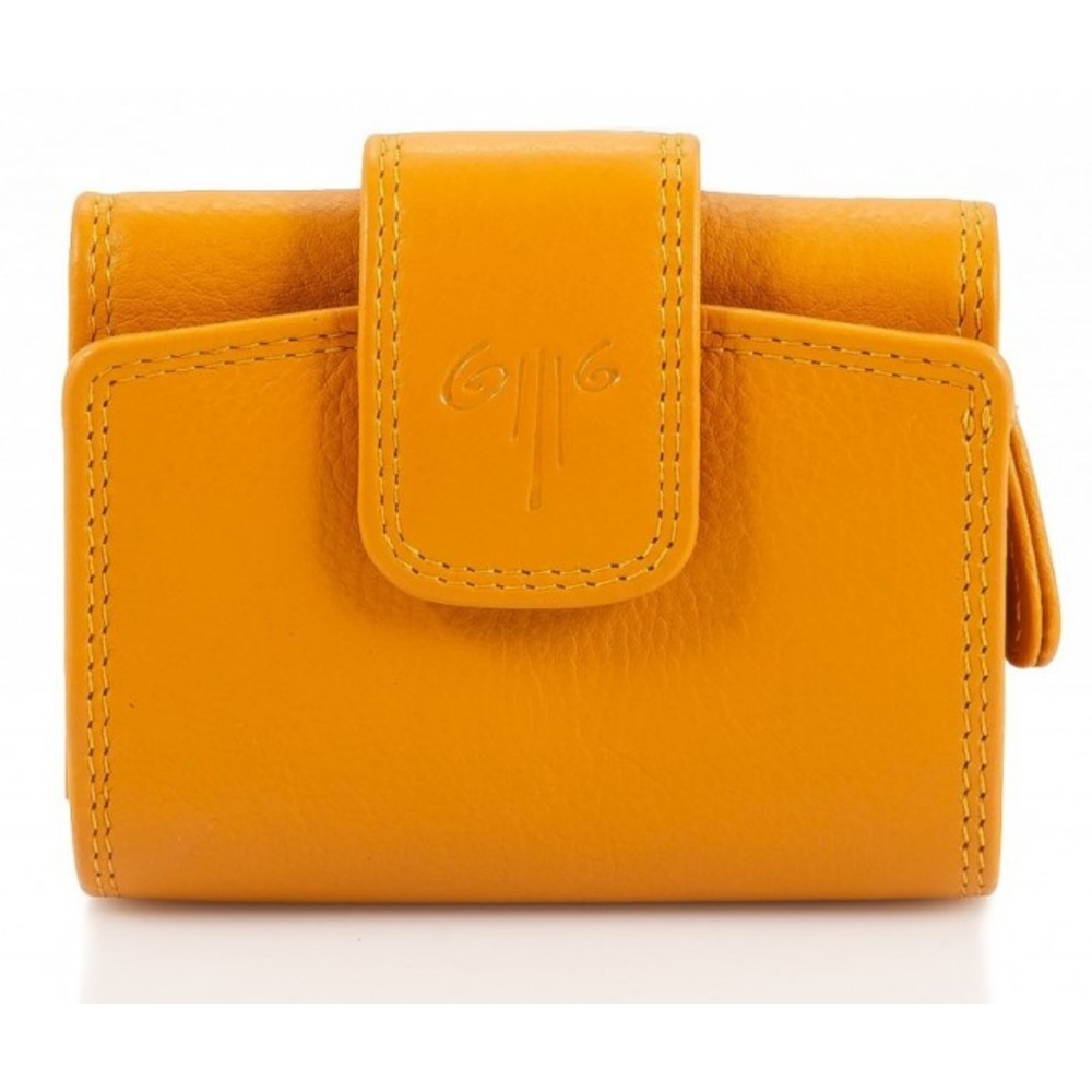 Kion 14091 Πορτοφόλι Δέρμα Κίτρινο Wallets