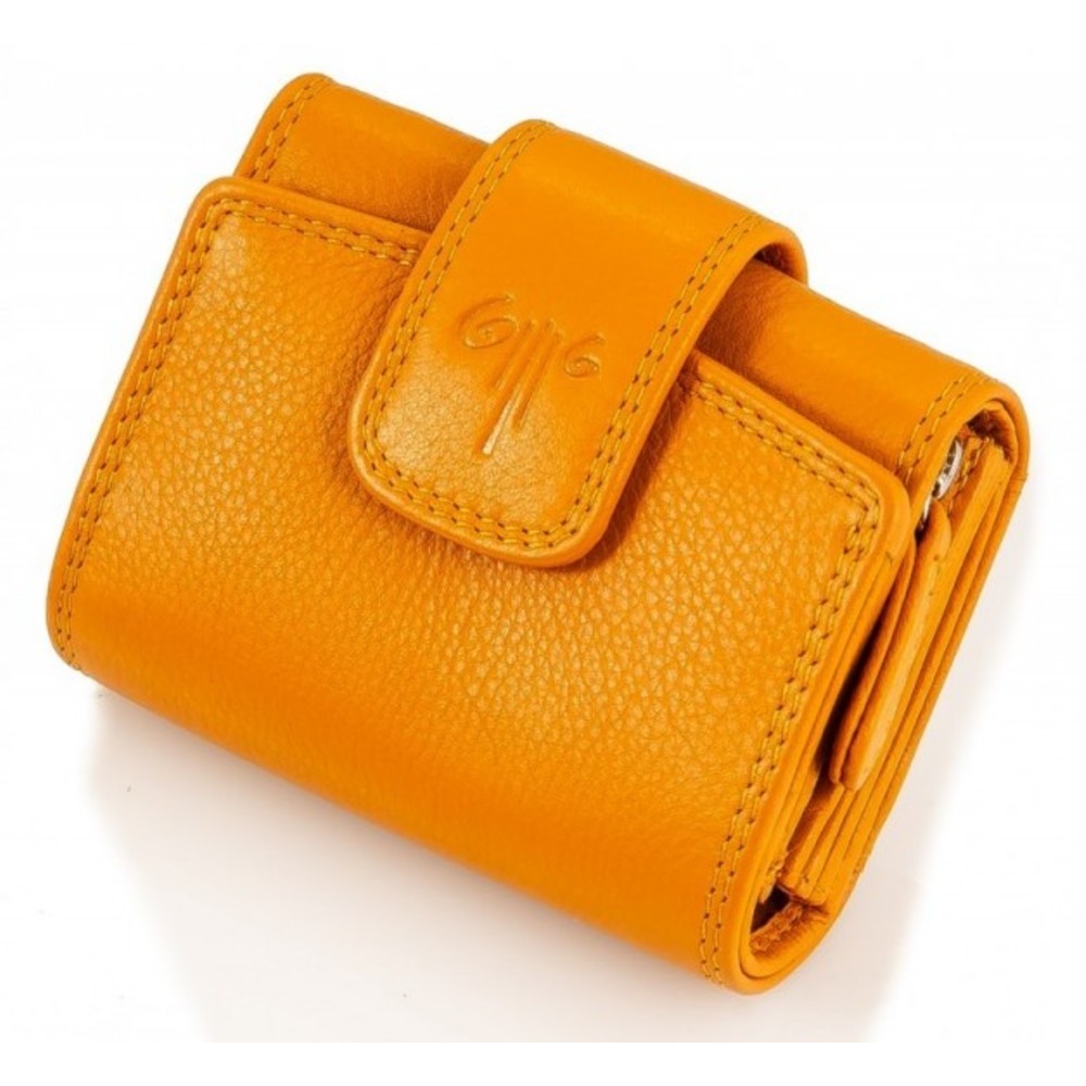 Kion 14091 Πορτοφόλι Δέρμα Κίτρινο Wallets