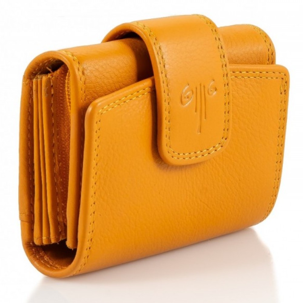 Kion 14091 Πορτοφόλι Δέρμα Κίτρινο Wallets