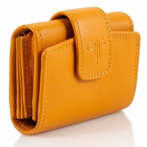 Kion 14091 Πορτοφόλι Δέρμα Κίτρινο Wallets