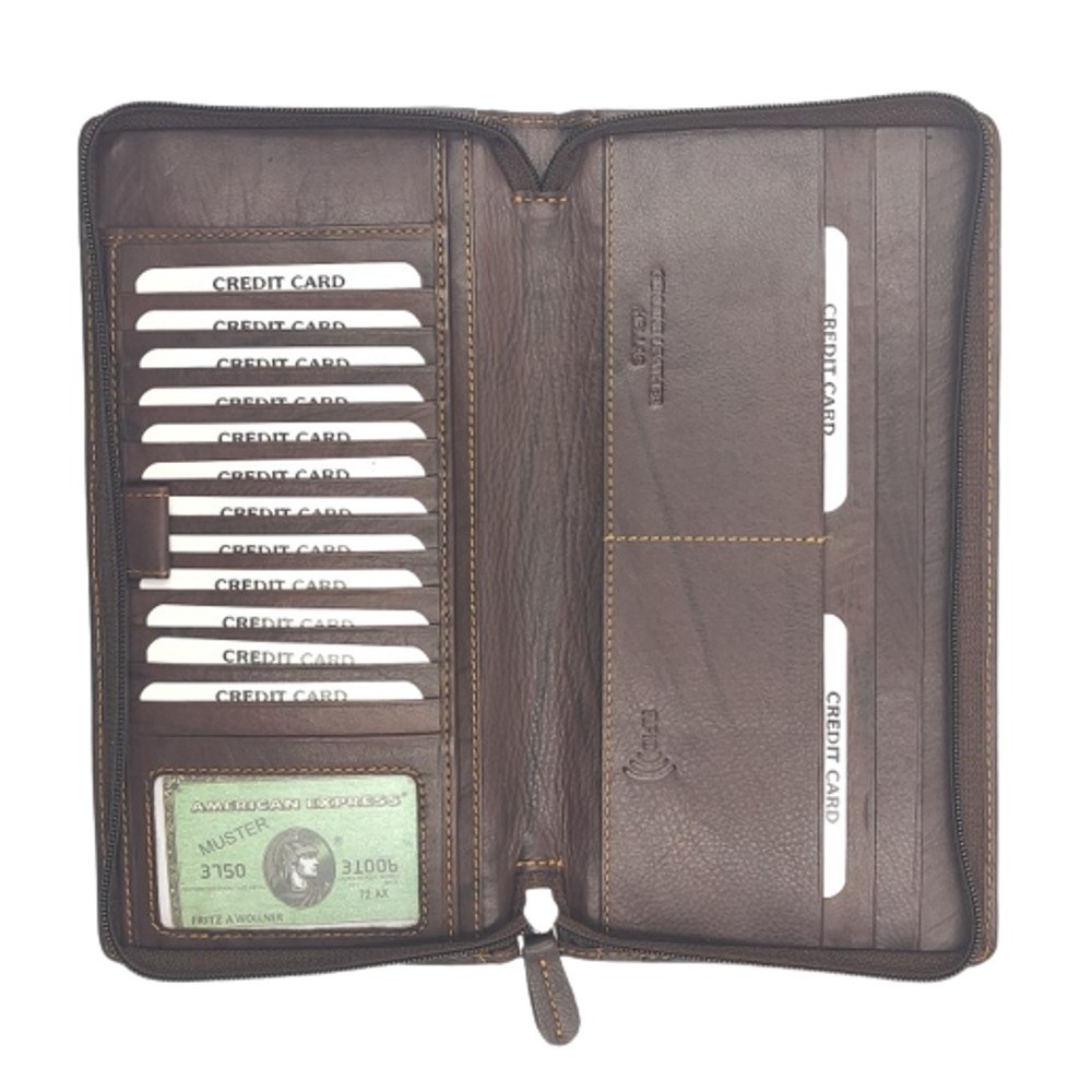 ΕΠΑΓΓΕΛΜΑΤΙΚΟ ΠΟΡΤΟΦΟΛΙ KAPPA 1680Z ΜΕΓΑΛΟ ΚΑΦΕ Πορτοφόλια