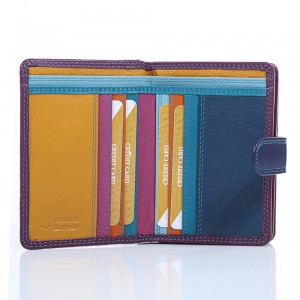 Kion 19263M Πορτοφόλι Γυναικείο Δέρμα με RFID  Μωβ  Wallets